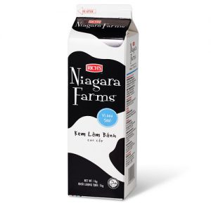 Kem làm bánh Niagara Farms