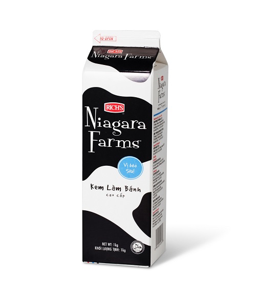 Kem làm bánh Niagara Farms